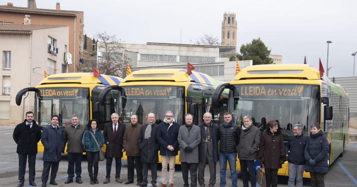 Lleida Estrena Nous Autobusos H Brids