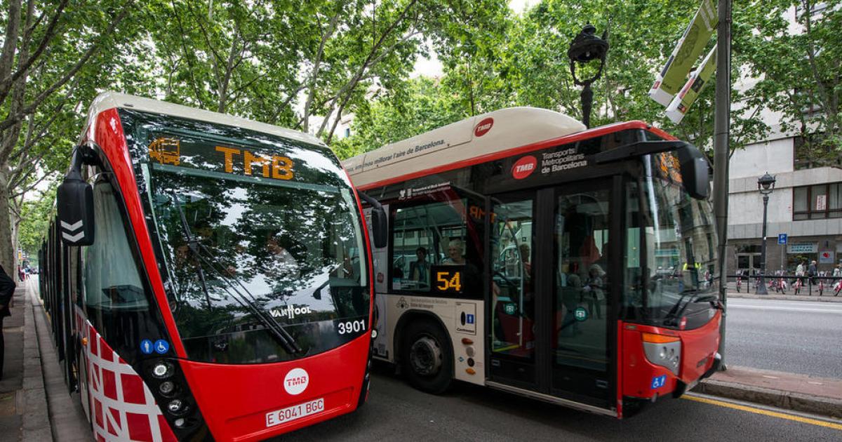 Un Autob S De Tmb Atropella A Un Peat N Que Cruzaba Indebidamente El