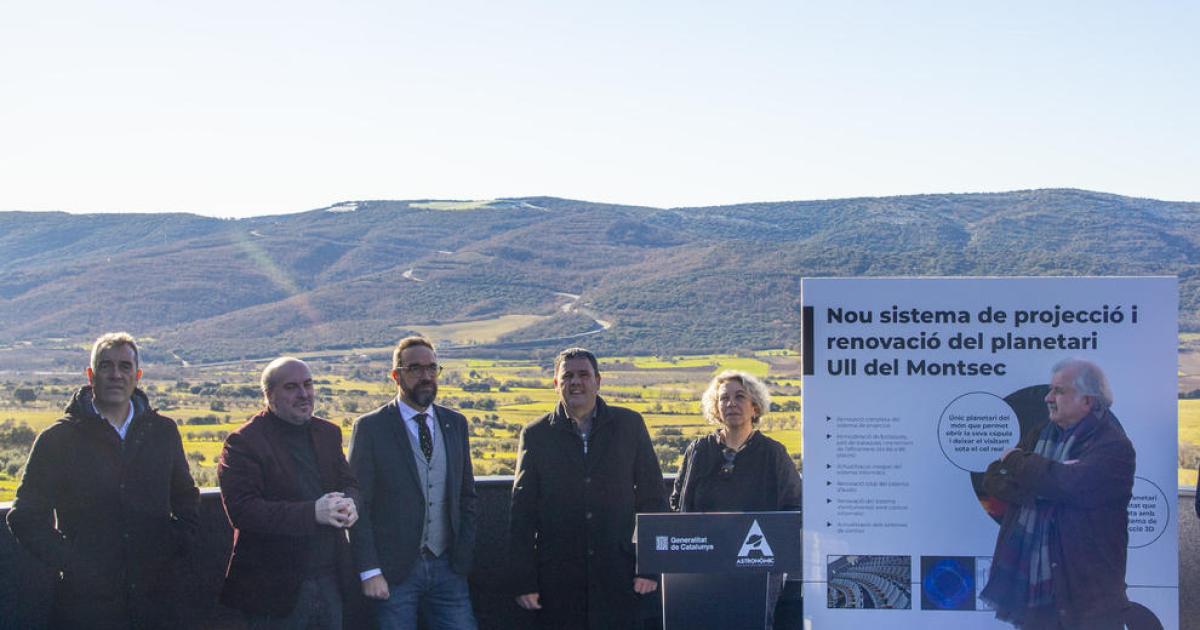 El Parc Astronòmic estrenarà a l'abril la reforma integral del
