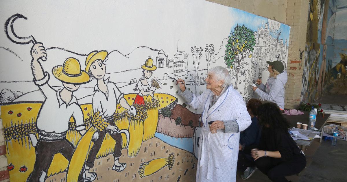 Bellarine Báez mural dedicated to agriculture