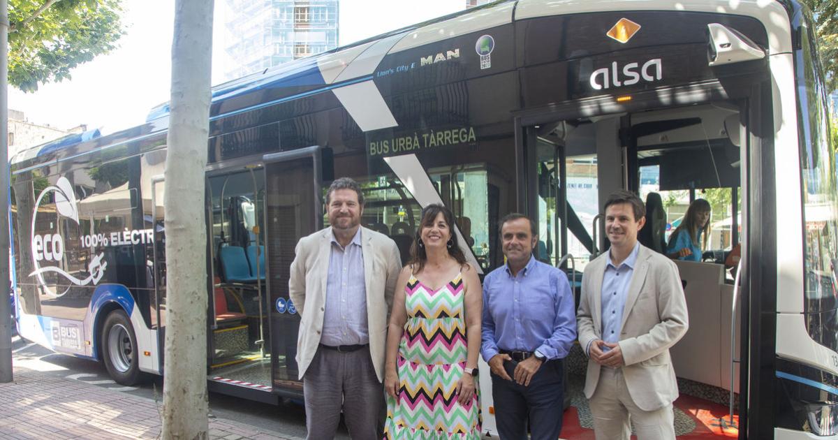 Tàrrega launches 100% electric bus on Monday