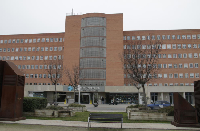 La façana de l’hospital Arnau de Vilanova de Lleida.