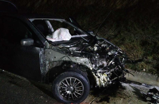 Un dels vehicles implicats en l'accident mortal a Talavera.