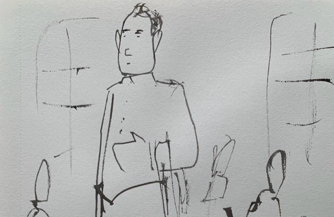 Algunos de los dibujos que el artista leridano Perico Pastor ha enviado estos últimos días al mundo sanitario y a La Seu d’Urgell.