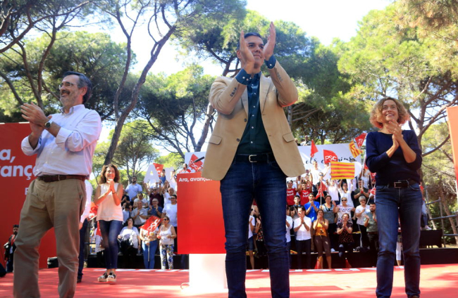 Sánchez avisa que actuarà amb "serena fermesa" si l'independentisme "trenca la convivència"