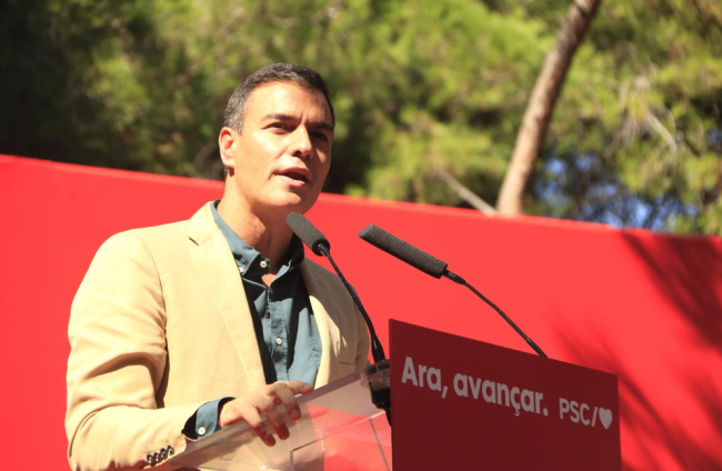 Sánchez avisa que actuarà amb "serena fermesa" si l'independentisme "trenca la convivència"
