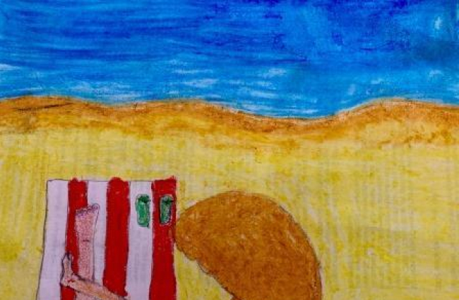 Sara Clos, de 11 años, es de Balaguer y ha sido también ganadora del concurso 'El verano en colores'.