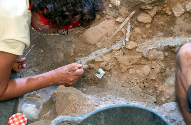 Encuentran una homo sapiens de 14.000 años de antigüedad en la Noguera