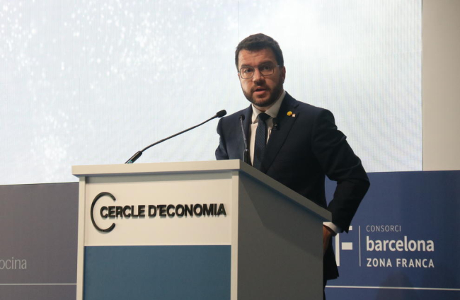 Aragonès insta al Estado a llevar una propuesta a la mesa de diálogo
