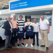 Villote i Coca, ahir durant la presentació al Garatge Dalmau.
