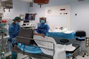 Operació en un quiròfan de l’hospital de la Seu d’Urgell (Fundació Sant Hospital). - SALUT