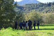 Imatge de la reconstrucció del crim, que va tenir lloc el novembre passat. - C. SANS