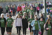 Més de 3.000 persones van caminar a Lleida en l'acte organitzat per l'Aecc.