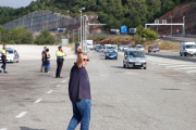 Manifestació del sector de la fruita de pinyol a Barcelona