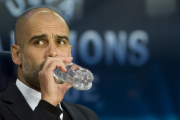 Pep Guardiola al Barça-City.