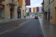 Los trabajos que quedaron listos ayer en Gaspar de Portolà.