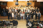 Acto de presentación de la Assemblea d’Electes de Catalunya, ayer en Lleida.