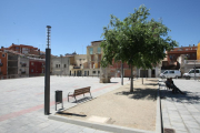 La plaça del Dipòsit.