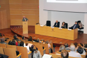 Un momento de la jornada celebrada ayer en el campus de Cappont. 