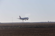 Pràctiques de vol a l'aeroport d'Alguaire