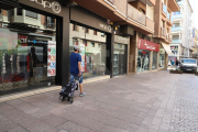 L'Eix Comercial de Lleida, en l'inici del nou confinament