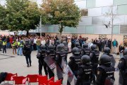 Càrregues policials al CAP de Cappont de Lleida