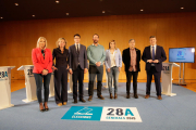 Imatges del debat electoral del Grup SEGRE