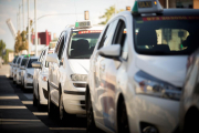 Taxis a la ciutat de Lleida.