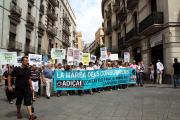 Imatge d’arxiu d’una protesta contra la banca a Barcelona.