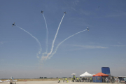 La pasada edición del festival aéreo Lleida Air Challenge en el aeropuerto de Alguaire.