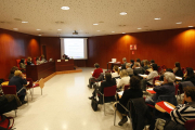 Jornada ahir a la Facultat de Dret del campus de Cappont.