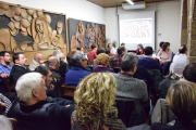 L’assemblea ahir a l’ajuntament d’Organyà.