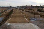 Una vista general del Bike Parc Vila-sana, que se convierte en uno de los mejores circuitos de BMX permanentes de Europa.