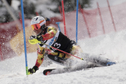 Àlex Puente, durant una prova internacional disputada l’any passat a la Molina.