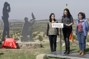 Homenaje a los rurales asesinados que se hizo el año pasado en Mas de Melons, en Castelldans.