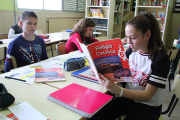 Imagen de archivo de una clase de Religión en una escuela pública de Lleida ciudad. 