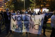 Més de mig miler de veïns es manifesten a Lleida per exigir la residència al solar de Pardinyes on la Paeria preveu l'alberg per a temporers i persones sense llar