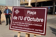 Lleida ha inaugurat aquest dissabte al migdia la plaça de l'U d'Octubre, ubicada davant del CAP del barri de Cappont, cruïlla amb els carrers Esperança Gonzalez i Marqués de Leganés