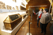 Exposició a Sixena amb les obres d’art traslladades des de Lleida.