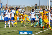 Imatges de la jornada 10 de Segona RFEF, entre el Deportivo Aragón - Lleida Esportiu