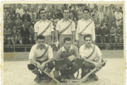 Jugadors, tècnics i directius de l’ICG Lleida Llista van rebre dijous passat l’homenatge de la ciutat per una gesta històrica.