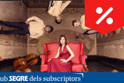 Els integrants del grup de corda, Quartet Teixidor.