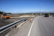 Treballs per obrir ja la nova entrada des de l’antiga carretera de Guissona, l’L-311.