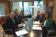 La reunión celebrada el jueves en Barcelona.