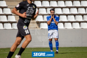 Imatges del partit entre el Lleida Esportiu i el Peña Deportiva, de 2a RFEF