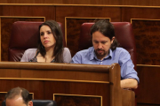 Irene Montero i Pablo Iglesias.