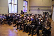 La UdL va acollir ahir l’homenatge als alumnes més grans i joves de les Aules d’Extensió Universitària.