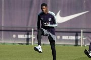 Ousmane Dembélé pidió disculpas a sus compañeros el lunes.