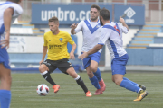 El Lleida Esportiu no va ser capaç de superar l’Europa, molt més rodat de cara al seu debut.