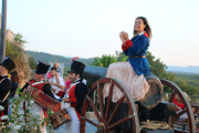 Actores vestidos de época para la recreación histórica de la Guerra del Francés en clave de humor.